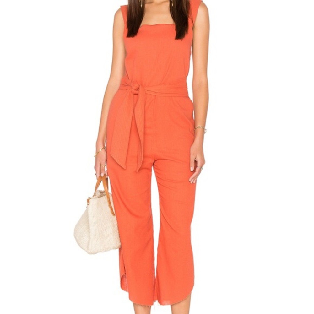🆕 LUCCA COUTURE Square Neck Cropped Jumpsuit